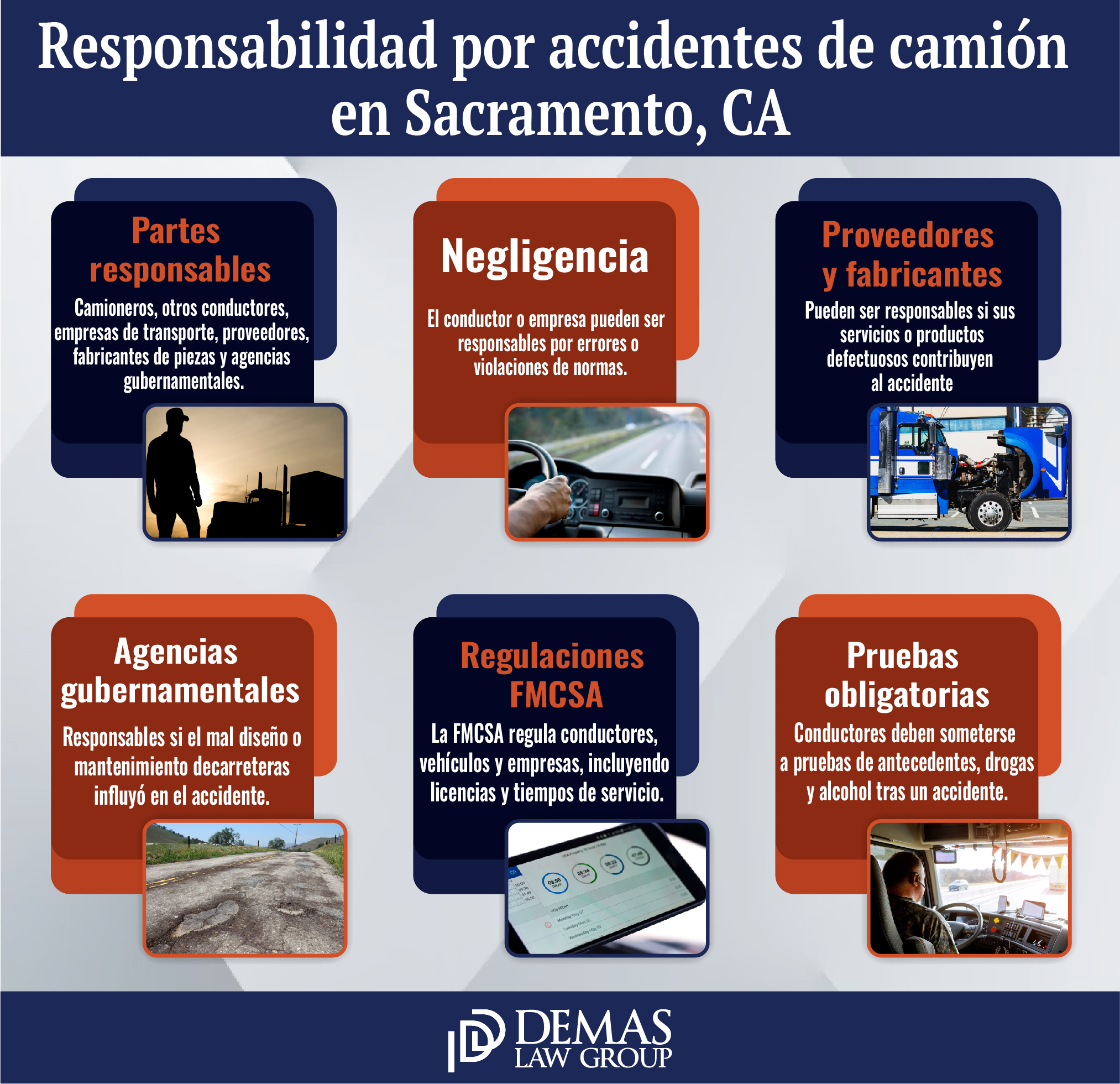 Responsabilidades Accidente Camion